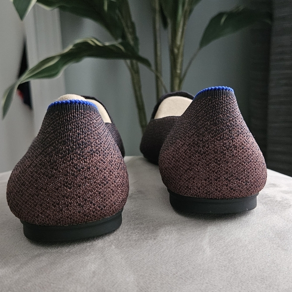 Rothy's Metallic Brown and Black Loafer - Picture 6 of 10